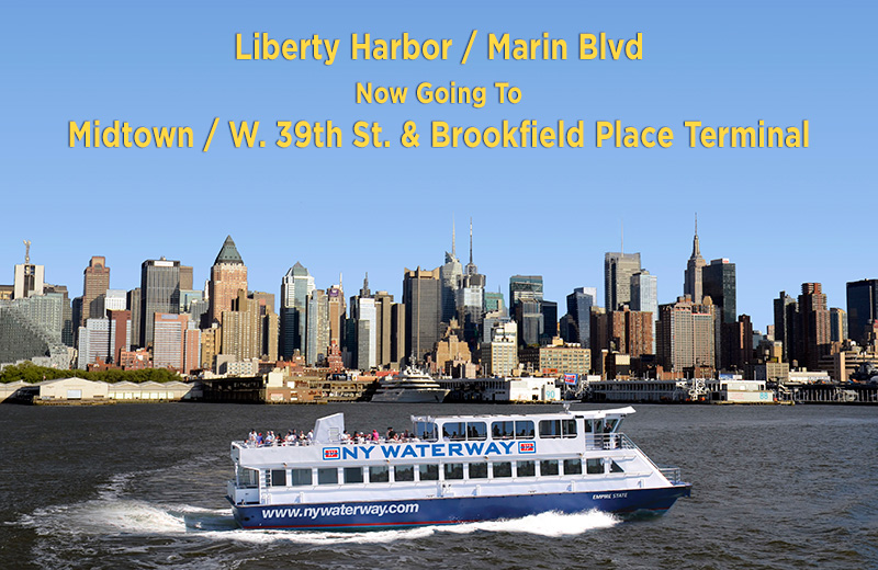 Liberty Harbor Additional Service New Routes