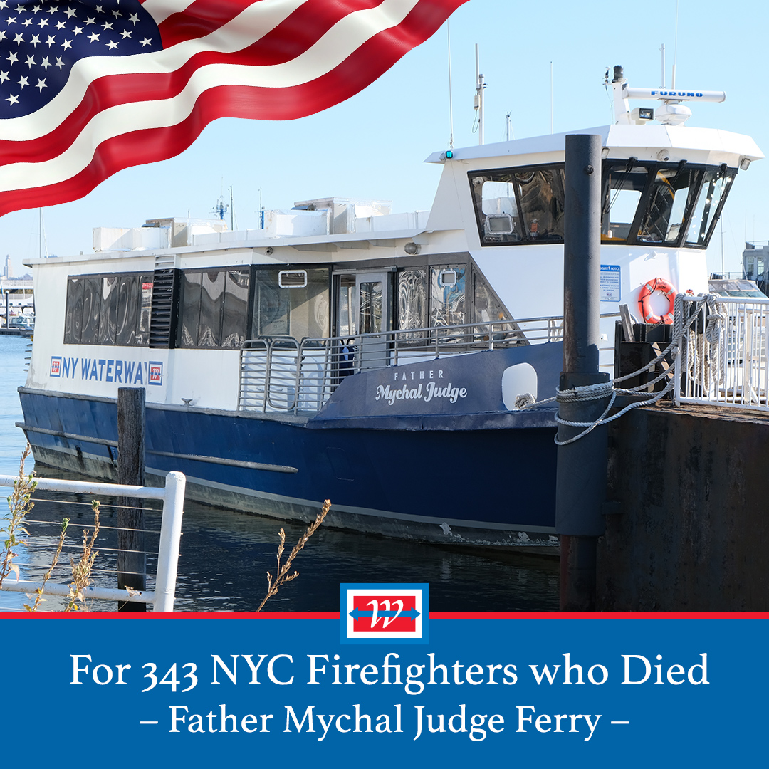 NY Waterway ferry Father Mychal Judge