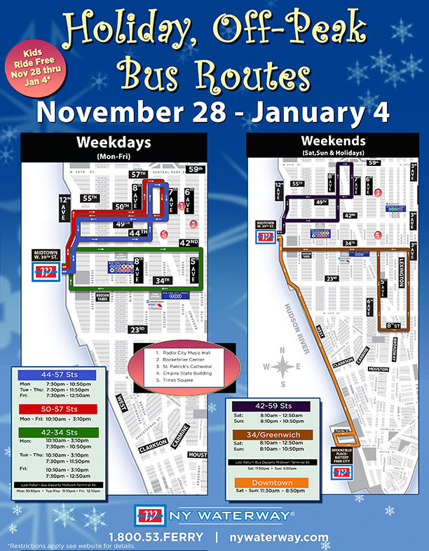 Holiday Bus Route Image