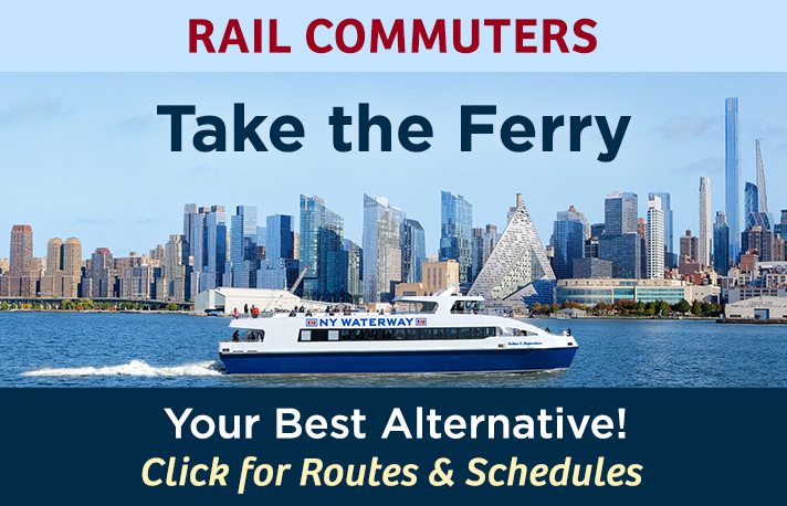NJT Rail Strike Banner