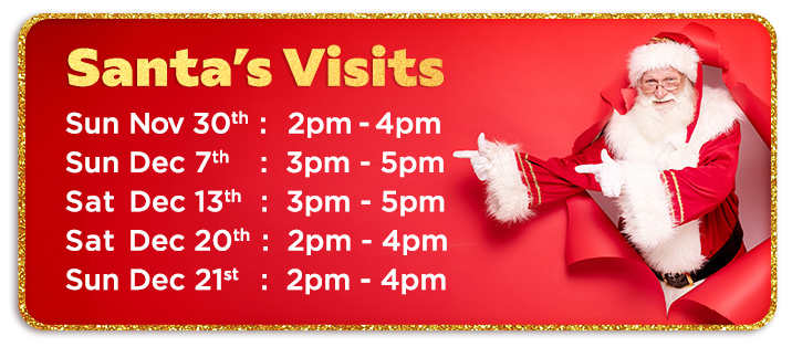 Santa's Schedule announcement