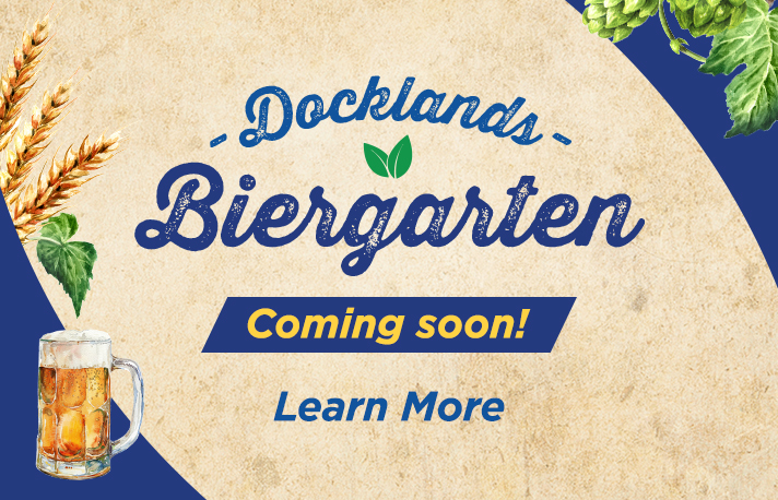 Biergarten banner