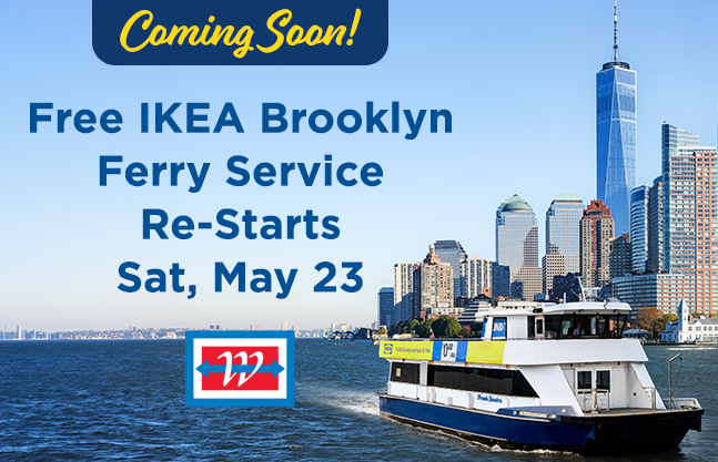 IKEA Weekend Service Banner