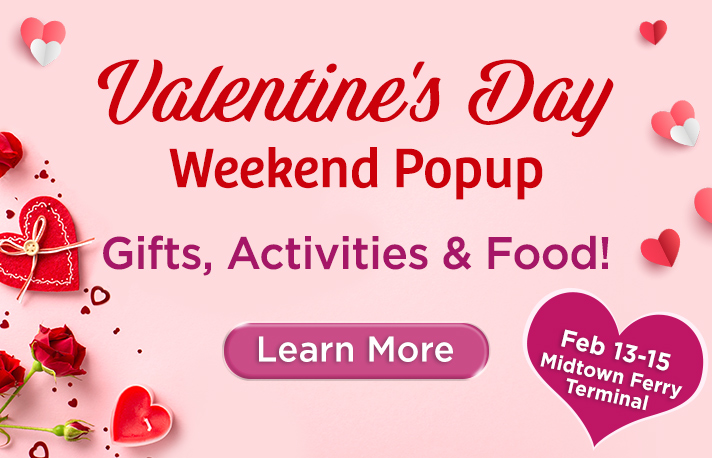 Take The Ferry To The Travel & Adventure Show! Banner