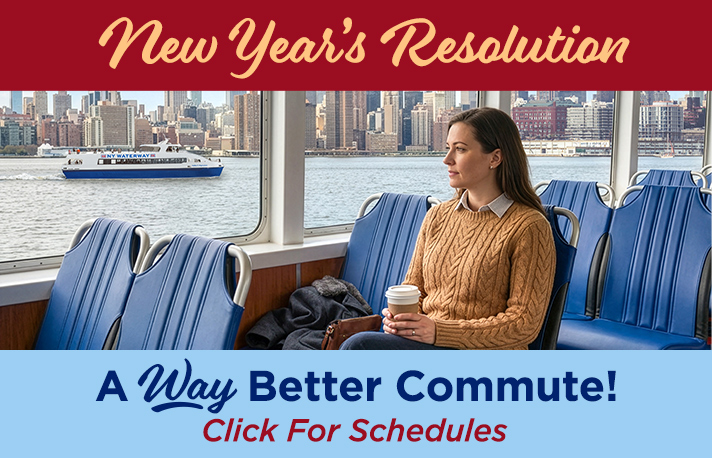New Years Resolution To Ride The Ferry Bannerr
